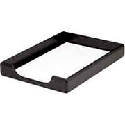 Wood Tones Black-Finish Front-Load Legal Tray