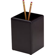 Wood Tones Black-Finish Jumbo Pencil Holder