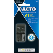 X-Acto Knife Blade Dispenser, #11 Blades, 15/Pack