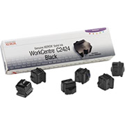 Xerox 108R00664 Black Solid Ink, 6/Pack