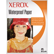 Xerox Waterproof Paper, 8 1/2" x 11", 25/Pack