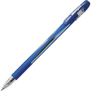 Zebra DuoGel Pens, Medium Point, Blue, Dozen