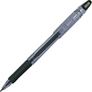 Zebra Jimnie Gel-Ink Pens, Medium Point, Black, Dozen