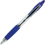 Zebra Z-Grip MAX Retractable Ballpoint Pens, Medium Point, Blue, Dozen