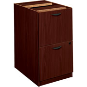 basyx BL Collection, Pedestal File, Mahogany