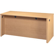 bestar Embassy Executive Desk, Natural Maple