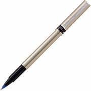 uni-ball Deluxe Rollerball Pens, Fine Point, Blue, Dozen