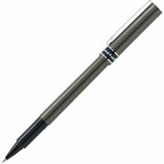 uni-ball Deluxe Rollerball Pens, Micro Point, Black, Dozen