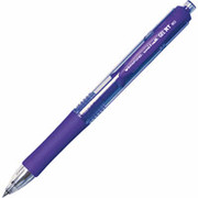 uni-ball Gel RT Retractable Pens, Medium Point, Purple, Dozen