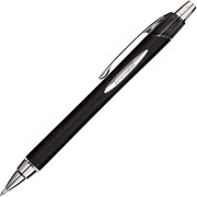 uni-ball Jetstream RT Retractable Rollerball Pens, Fine Point, Black, Dozen