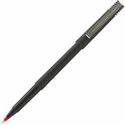 uni-ball Roller Pens, Micro Point, Red, Dozen